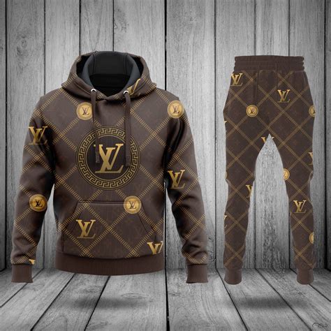 men's louis vuitton hoodie|louis vuitton men's sweatsuit.